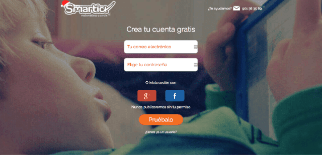 registro tutor Smartick
